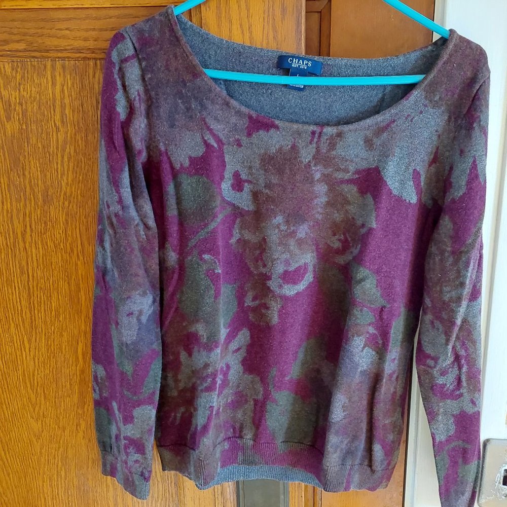 Sweater, Women's, Chaps Brand, Large